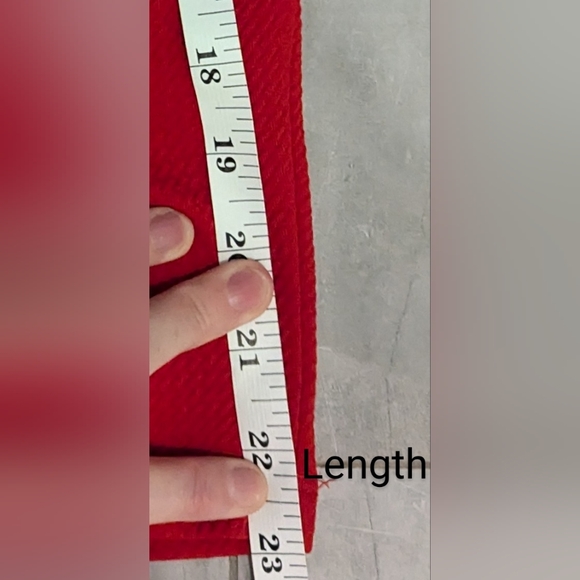 Red Pencil Skirt (lots of stretch!) - Picture 6 of 6